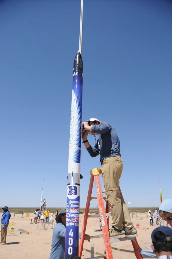 Perseus Arming on the Launch Pad