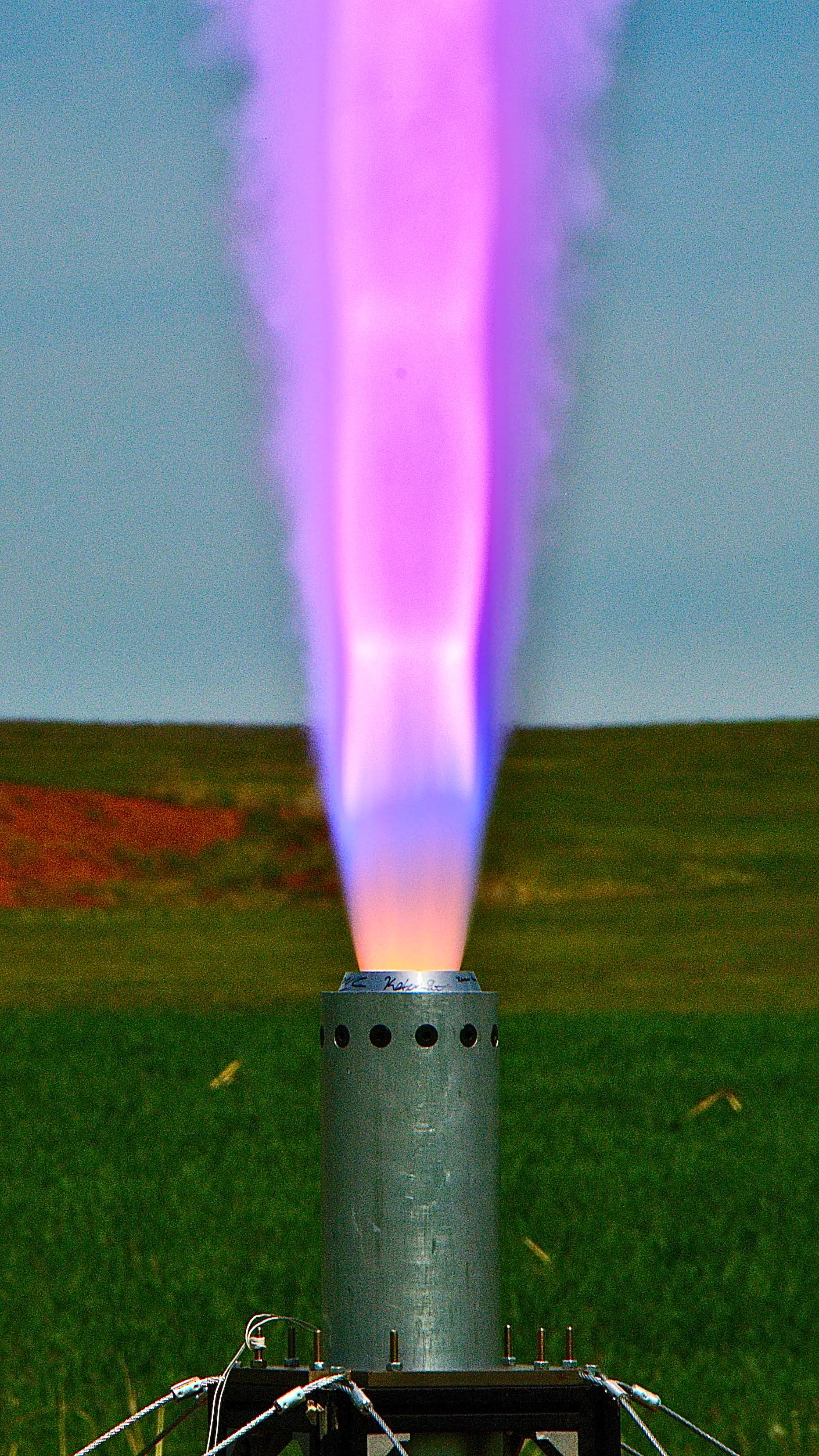Static Fire Test of Devil's Advocate's Motor